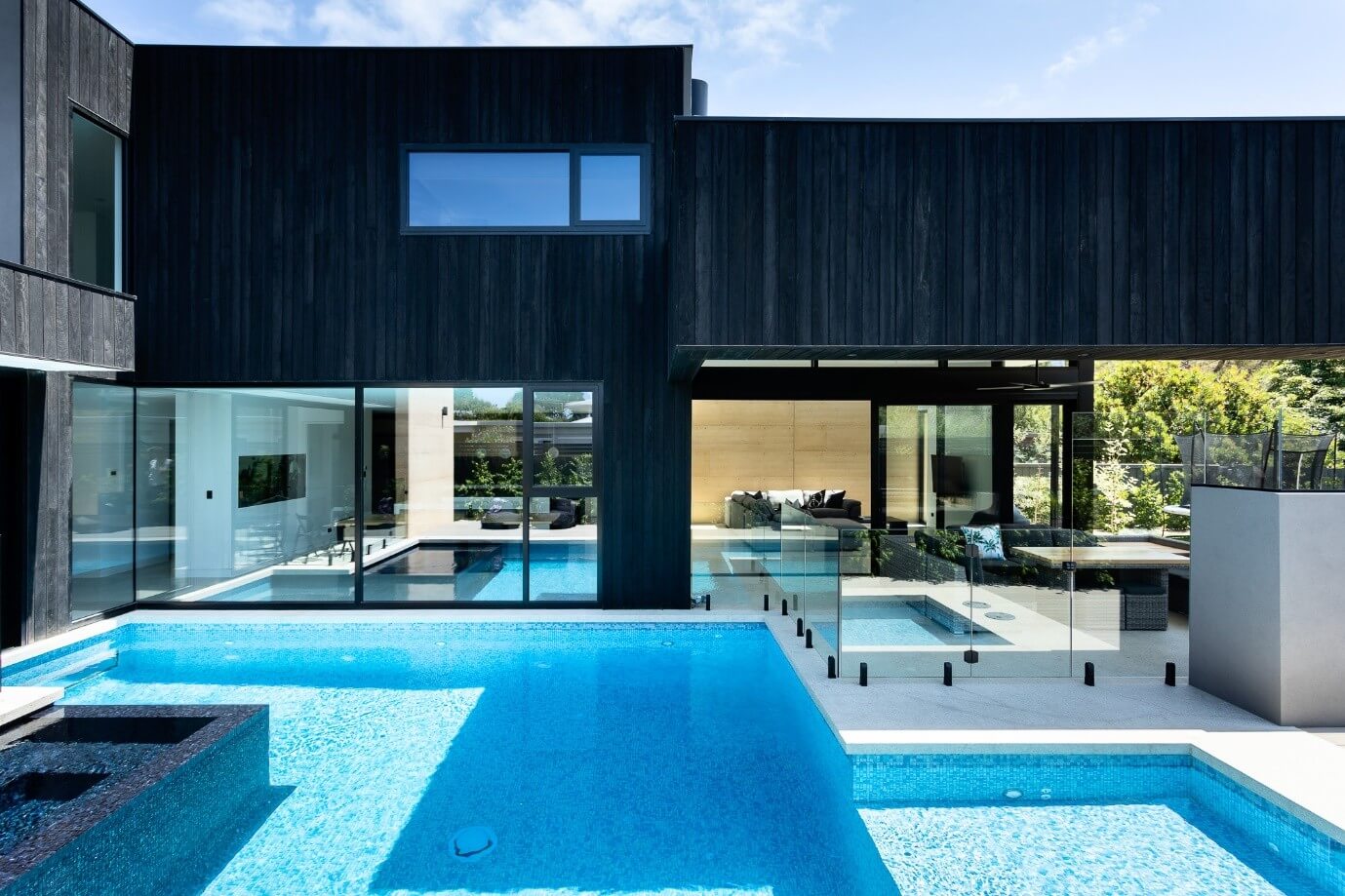Shui Painting Gallery -  Building Exterior View from the Glass Fencing Swimming Pool